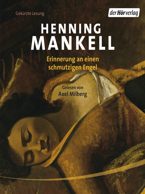Title details for Erinnerung an einen schmutzigen Engel by Henning Mankell - Wait list